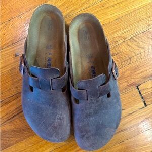 Birkenstock Boston Oiled Leather Soft Footbed